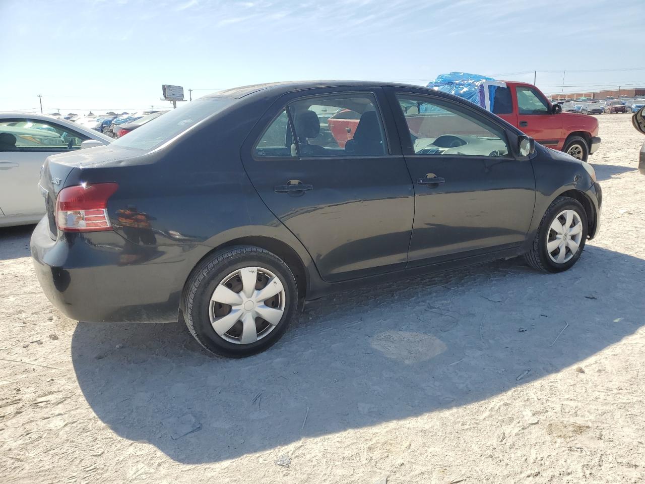 2008 Toyota Yaris VIN JTDBT923881220620 Copart auction photo, hail damage thumbnail 3
