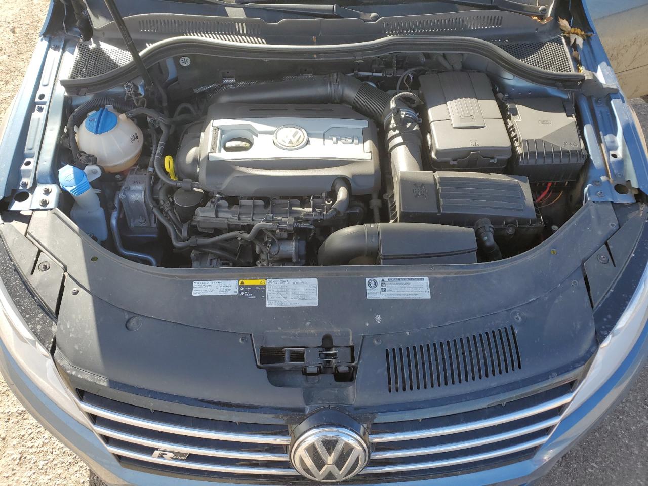 2017 Volkswagen Passat CC VIN WVWFP7AN4HE501495 Copart auction photo, hail damage thumbnail 12