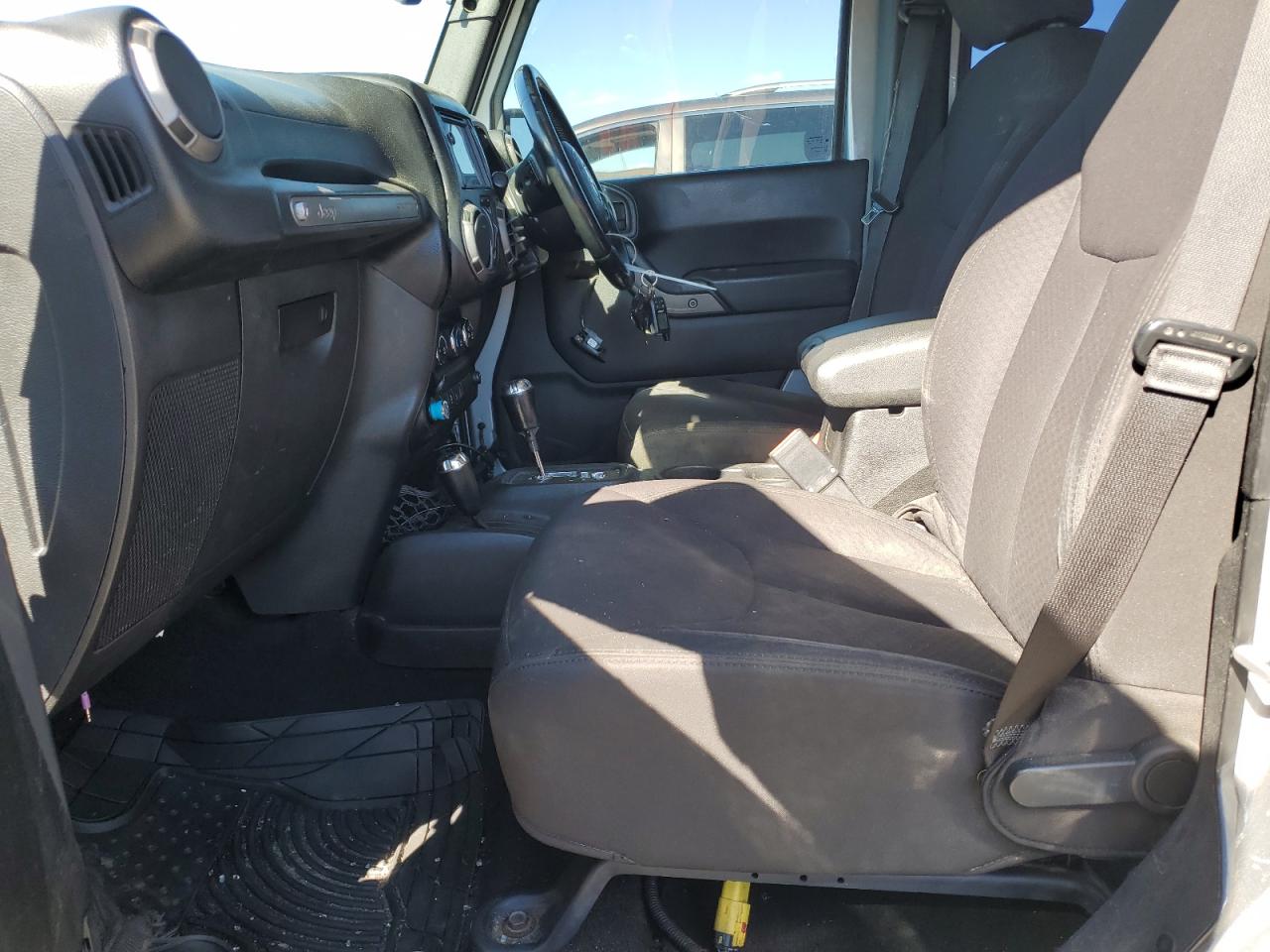 2013 Jeep Wrangler VIN 1C4BJWKG2DL652187 Copart auction photo, side / rear end damage thumbnail 7
