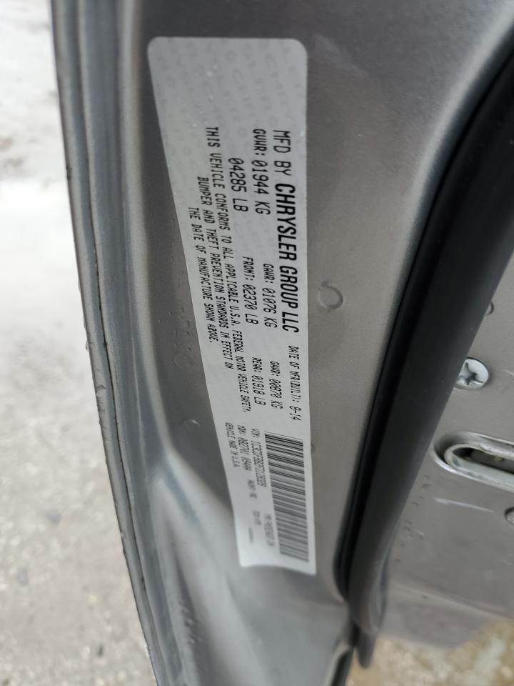 2015 Dodge Dart VIN 1C3CDFBB2FD128328 Copart auction photo, front end / rear end damage thumbnail 15