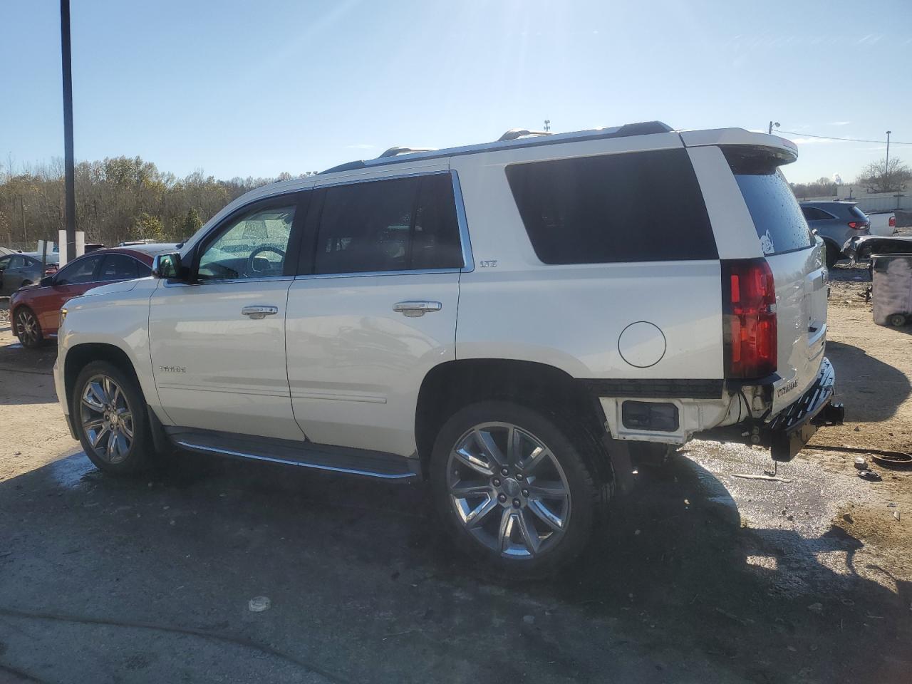2015 Chevrolet Tahoe VIN 1GNSKCKC7FR261164 Copart auction photo, rear end damage thumbnail 2