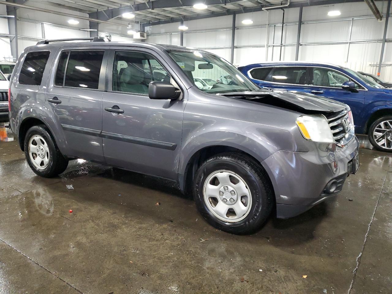 2015 Honda Pilot VIN 5FNYF4H20FB030981 Copart auction photo, front end damage thumbnail 4