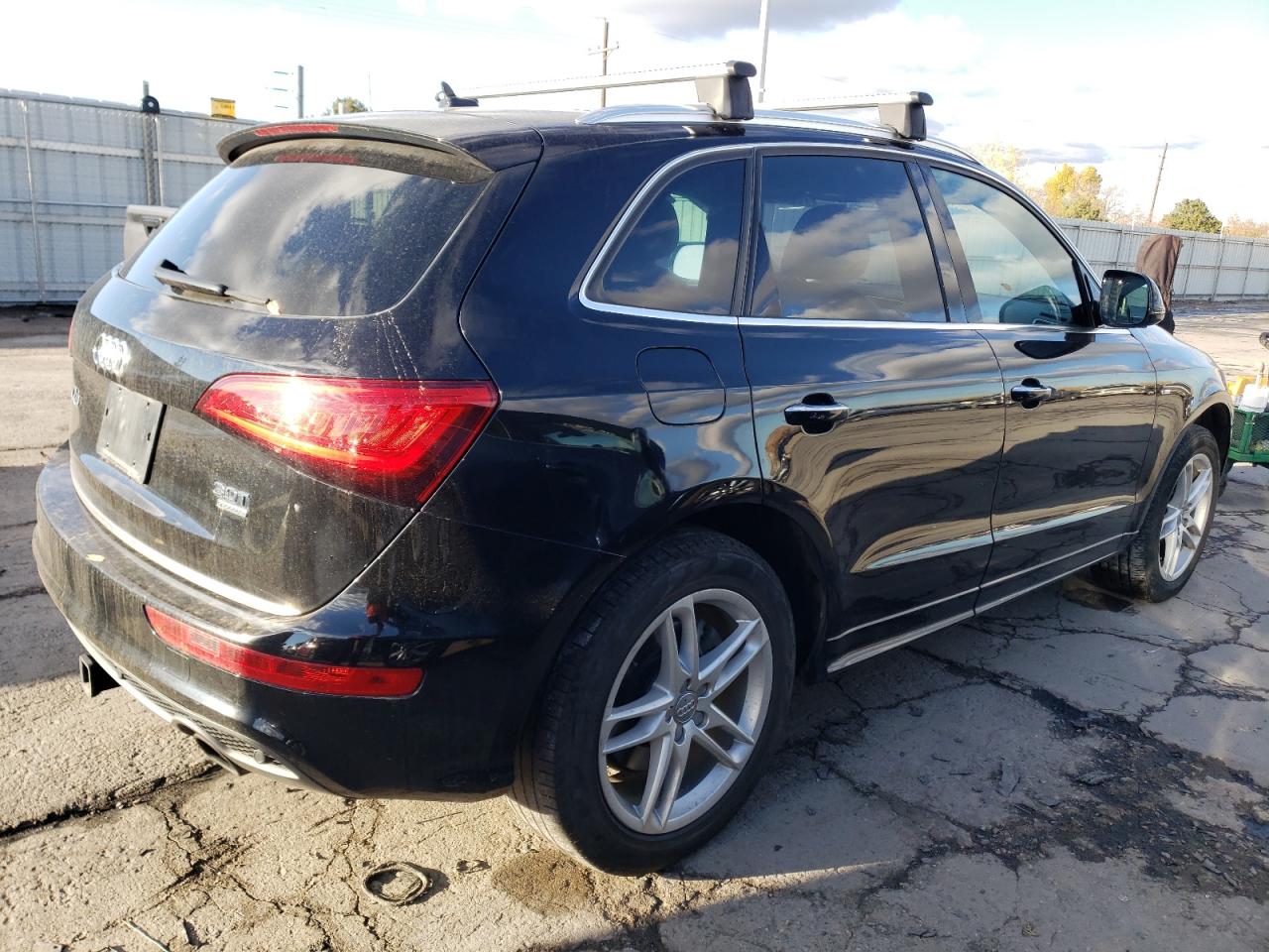 2016 Audi Q5 VIN WA1D7AFP9GA117131 Copart auction photo, front end / side damage thumbnail 3