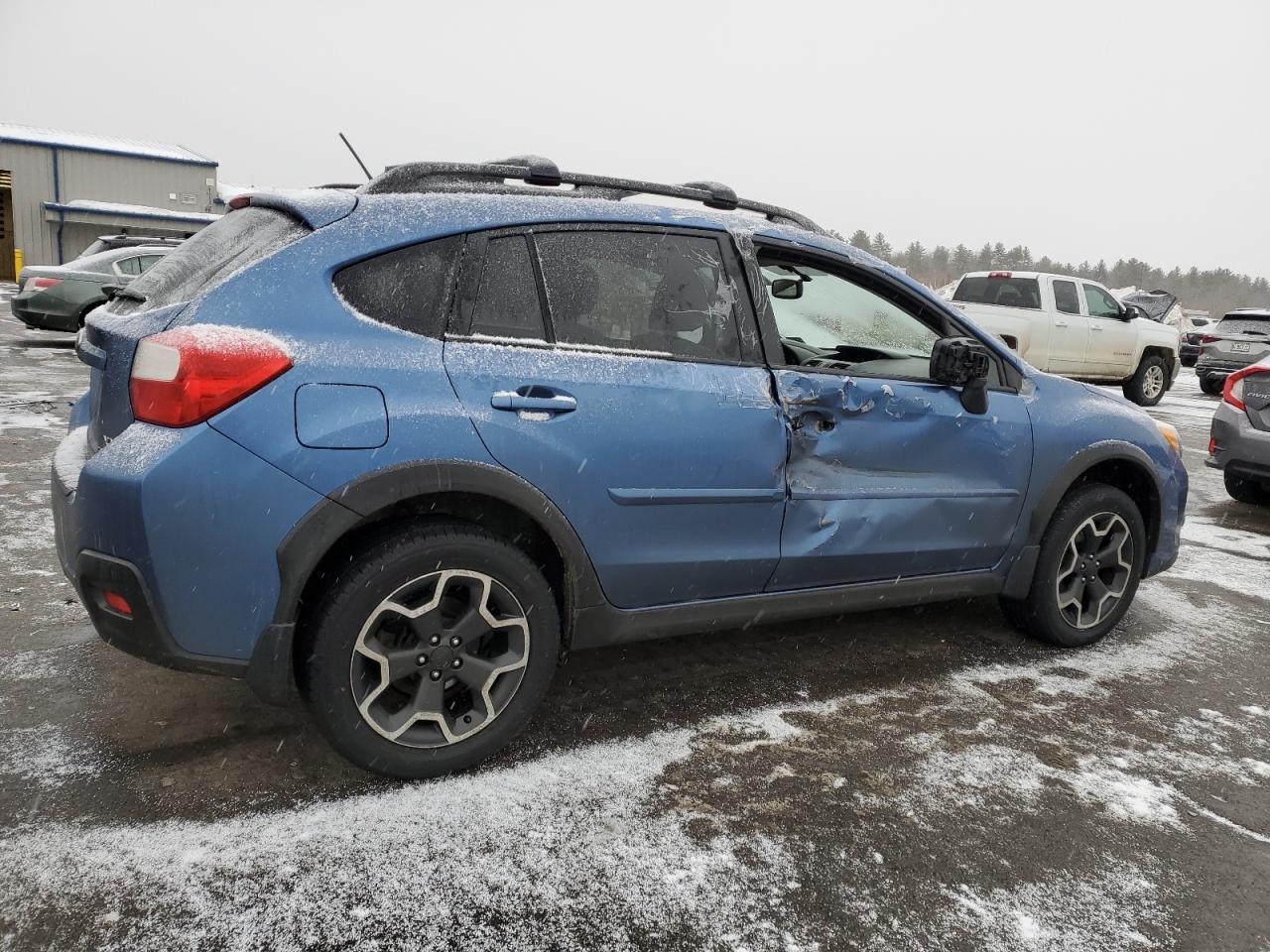 2014 Subaru XV VIN JF2GPAVC4E8323075 Copart auction photo, side damage thumbnail 3