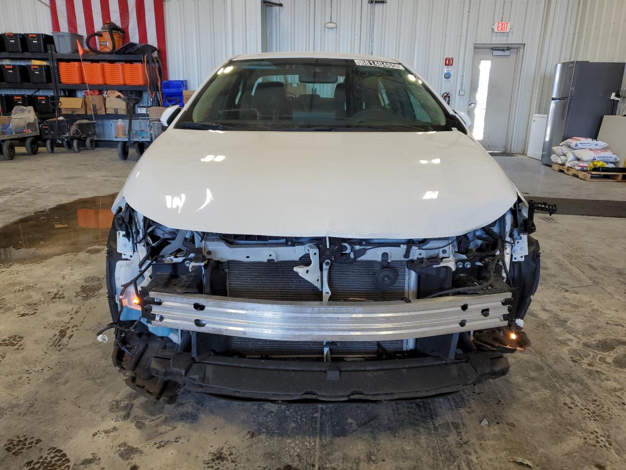 2022 Toyota Corolla VIN 5YFEPMAE5NP381182 Copart auction photo, front end / undercarriage damage thumbnail 5