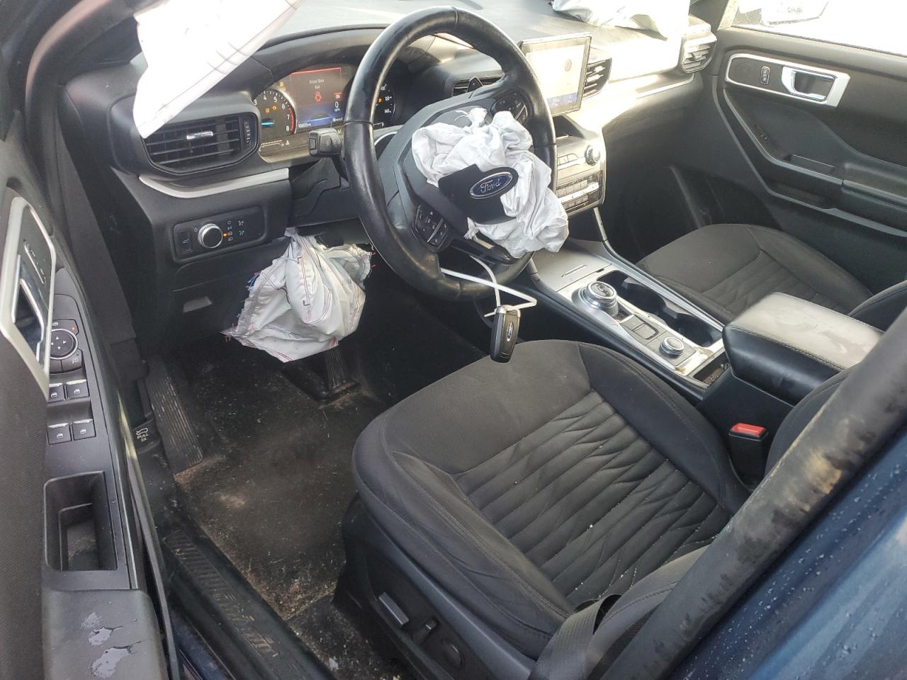 2020 Ford Explorer VIN 1FMSK8DH1LGB03470 Copart auction photo, frame damage / front end damage thumbnail 8