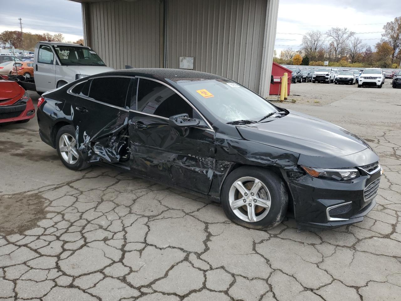2018 Chevrolet Malibu VIN 1G1ZB5ST7JF294543 Copart auction photo, all over damage thumbnail 4