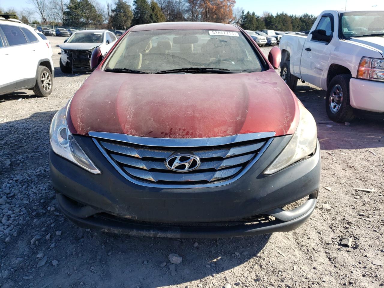 2011 Hyundai Sonata VIN 5NPEC4AC7BH116492 Copart auction photo, rear end / front end damage thumbnail 5