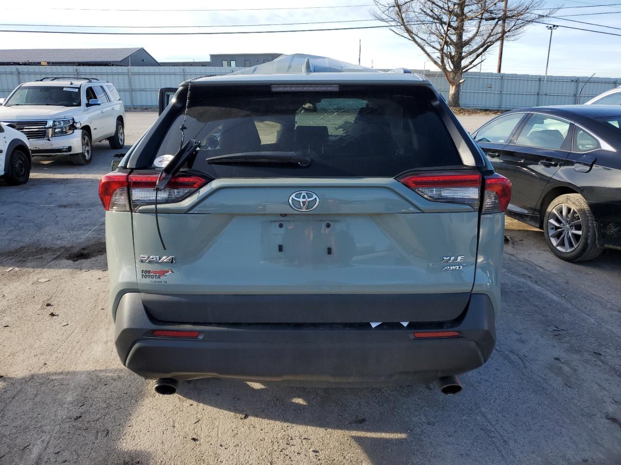 2022 Toyota RAV 4 VIN 2T3P1RFV5NW310991 Copart auction photo, all over damage thumbnail 6