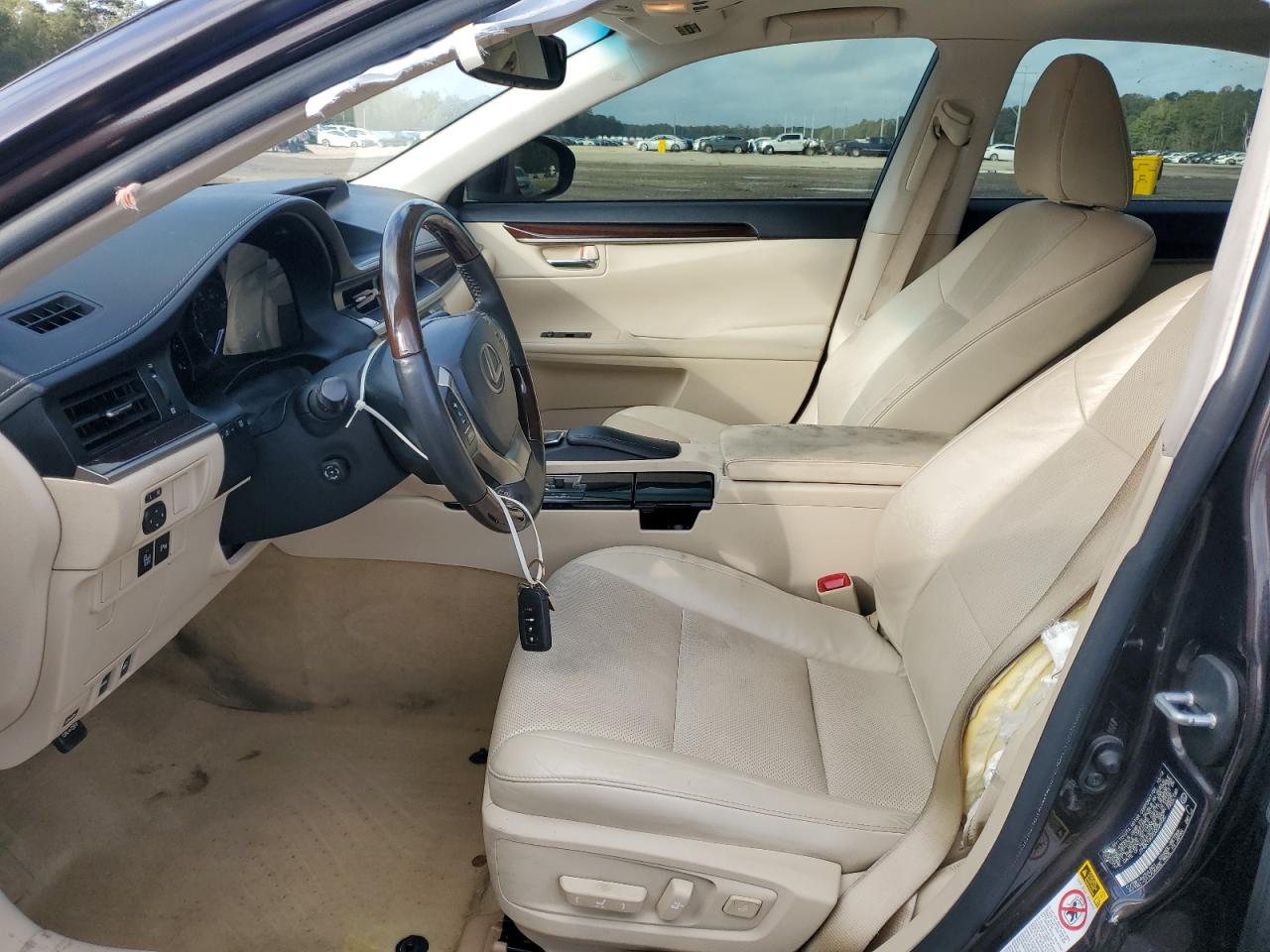 2013 Lexus ES VIN JTHBK1GGXD2026920 Copart auction photo, side / rear end damage thumbnail 7