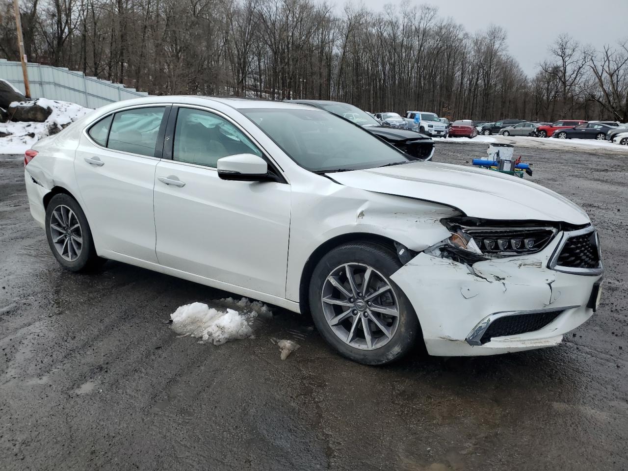 2020 Acura TLX VIN 19UUB1F3XLA013194 Copart auction photo, front end / minor dent/scratches damage thumbnail 4