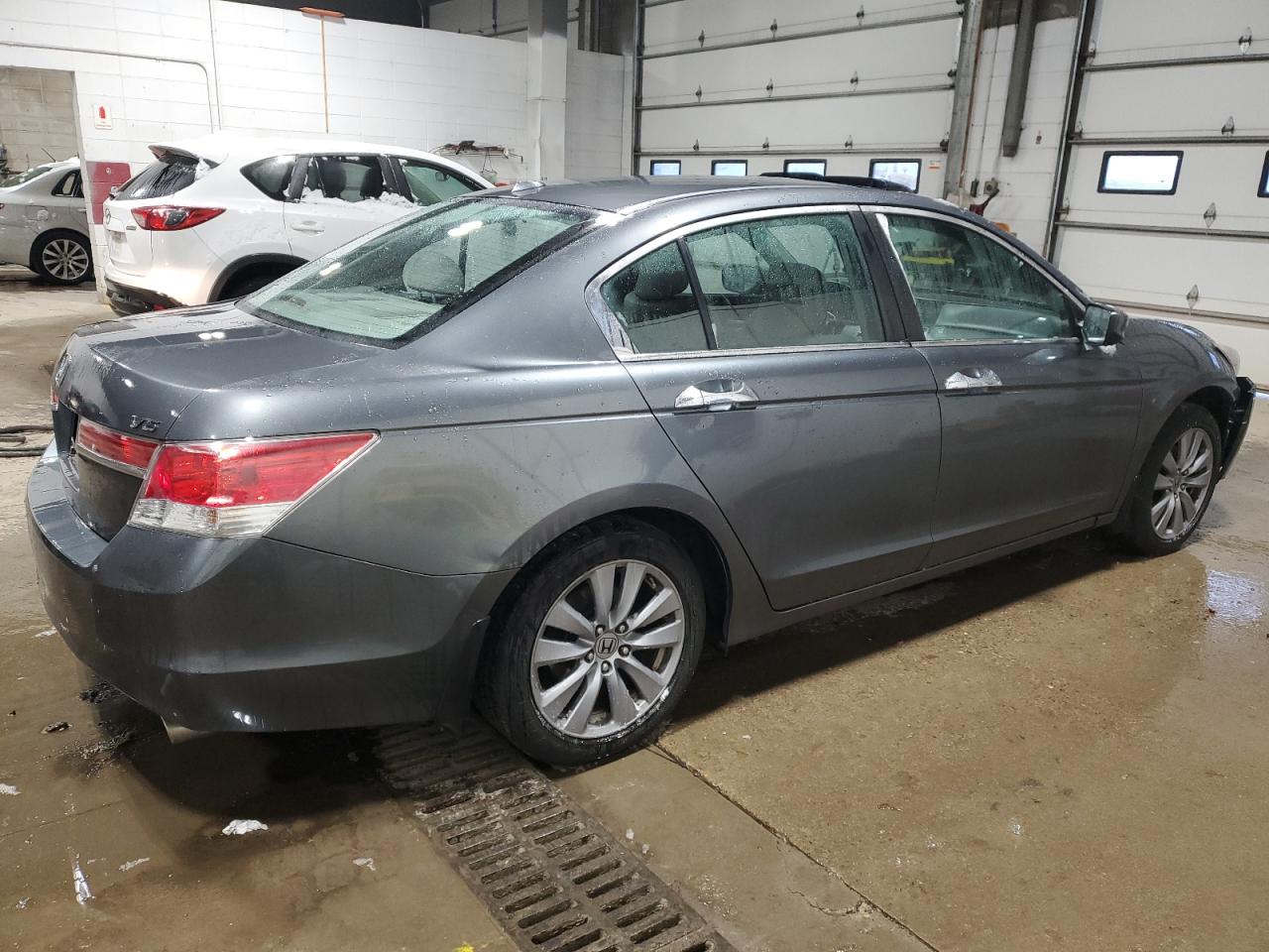2011 Honda Accord VIN 1HGCP3F80BA003955 Copart auction photo, front end damage thumbnail 3