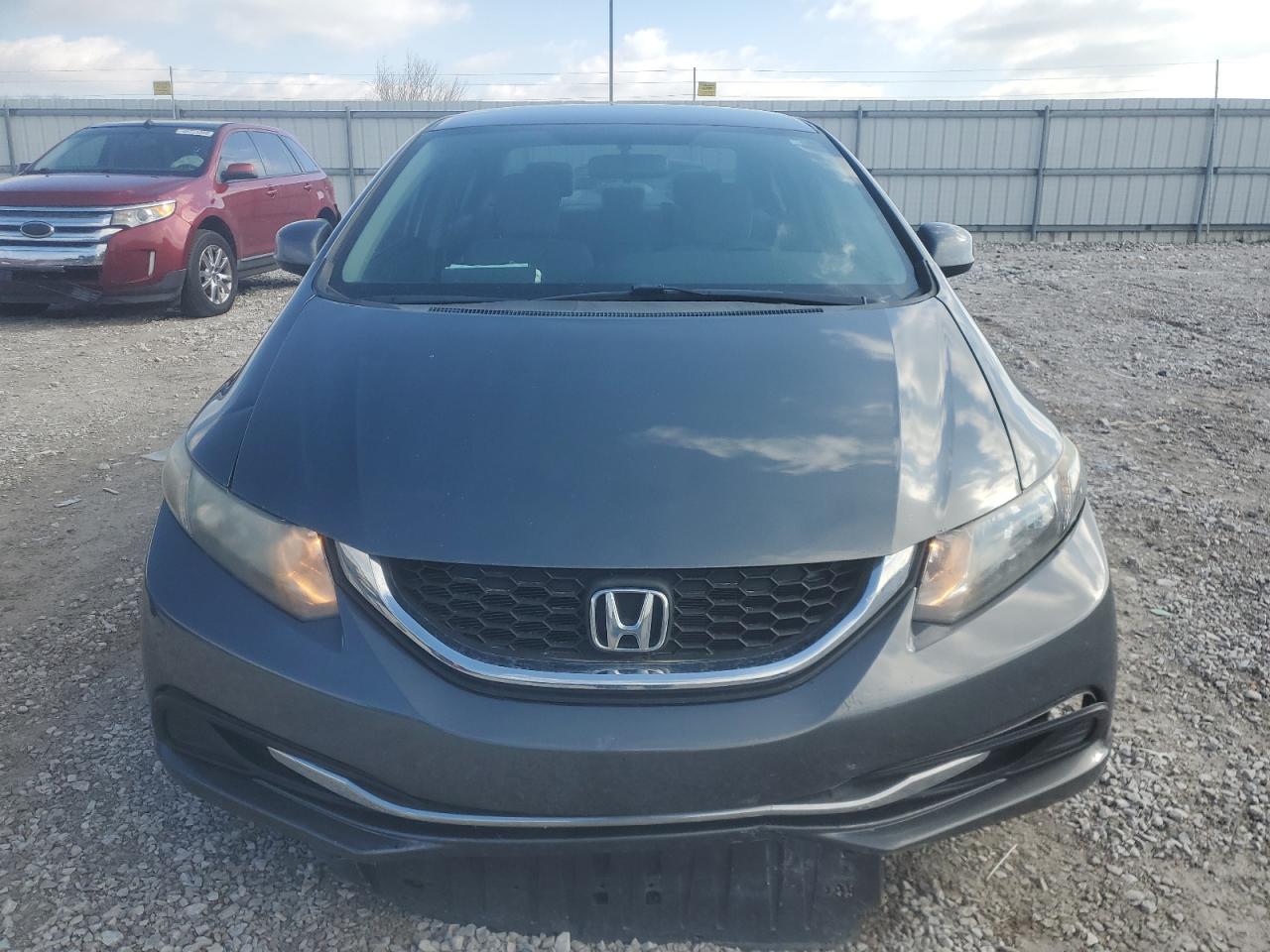 2013 Honda Civic VIN 19XFB2F55DE017330 Copart auction photo, front end damage thumbnail 5