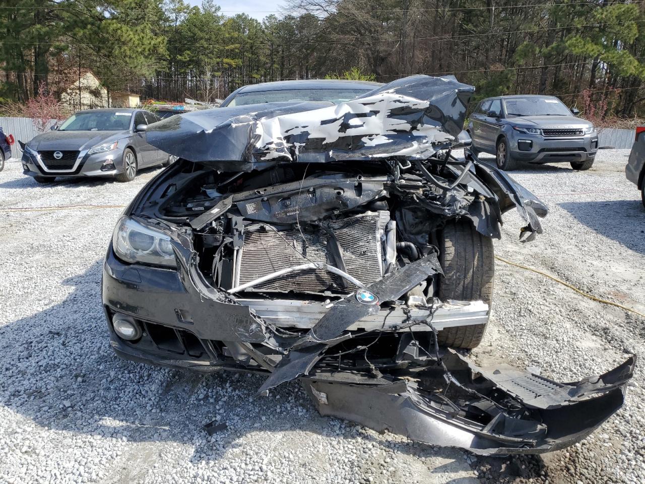 2015 BMW 5er VIN WBA5B1C59FD920690 Copart auction photo, front end / mechanical damage thumbnail 5