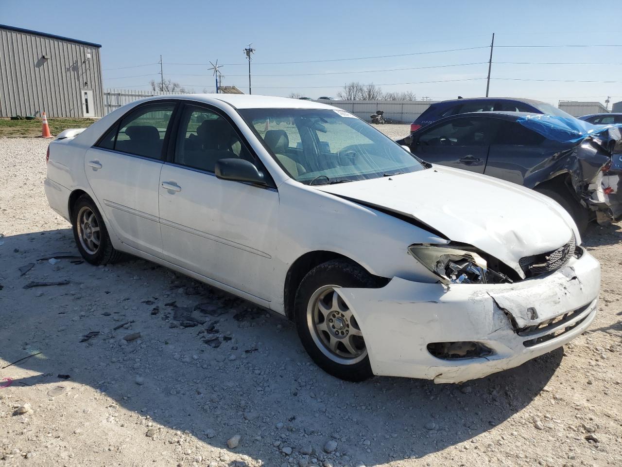 2002 Toyota Camry VIN JTDBE32K120108074 Copart auction photo, front end damage thumbnail 4