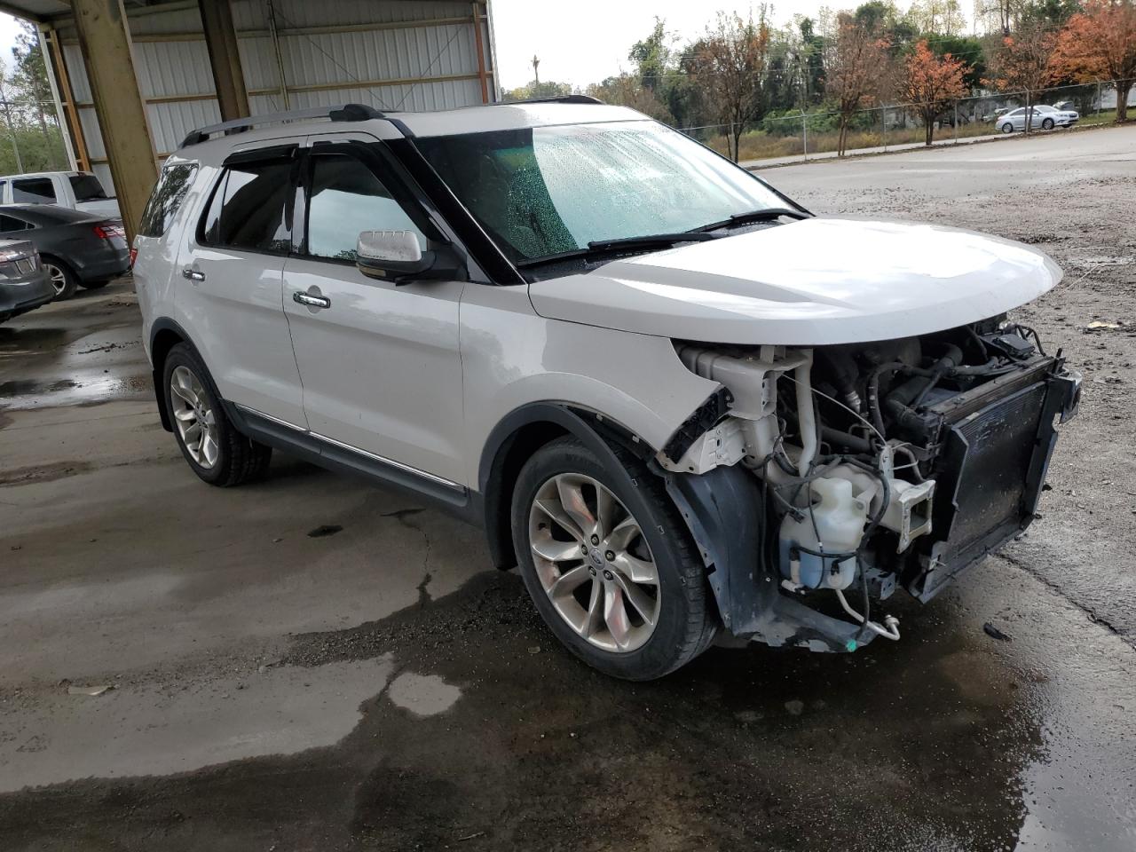 2011 Ford Explorer VIN 1FMHK7F87BGA20867 Copart auction photo, front end damage thumbnail 4