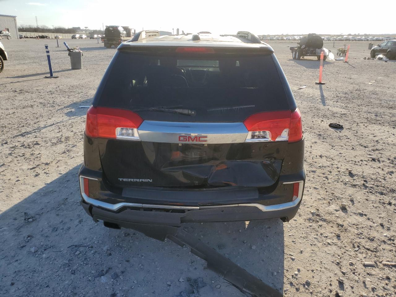 2017 GMC Terrain VIN 2GKALNEK7H6220830 Copart auction photo, rear end / minor dent/scratches damage thumbnail 6