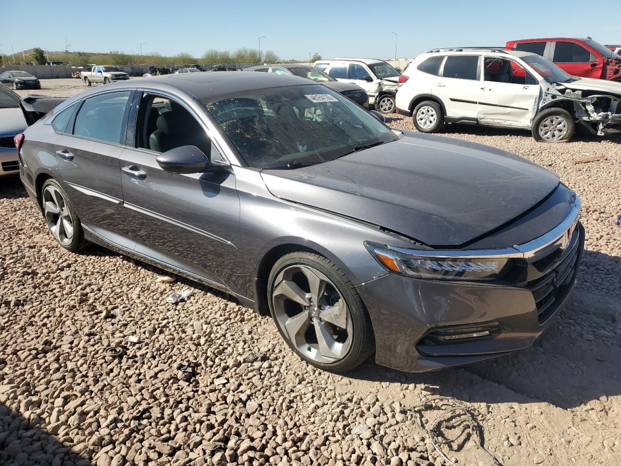 2019 Honda Accord VIN 1HGCV2F92KA033113 Copart auction photo, rear end / front end damage thumbnail 4