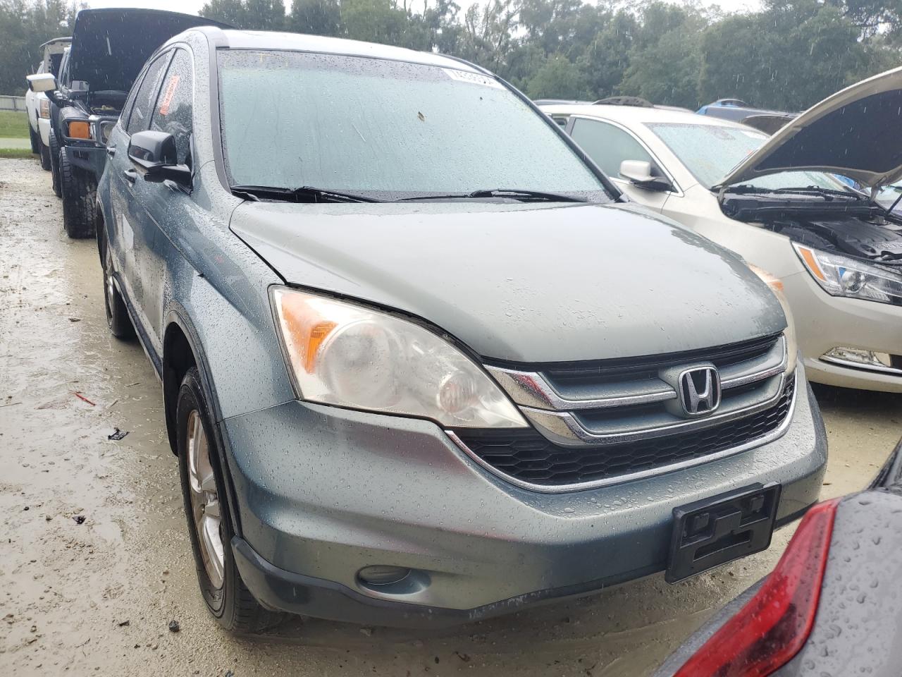 2011 Honda CR-V VIN JHLRE4H52BC014762 Copart auction photo, water/flood damage thumbnail 5