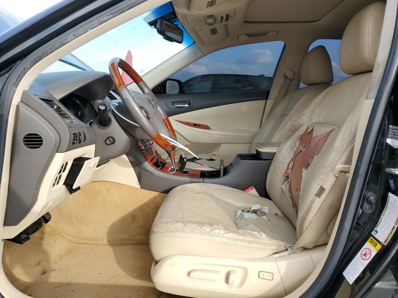 2010 Lexus ES VIN JTHBK1EG2A2350989 Copart auction photo, rear end damage thumbnail 7
