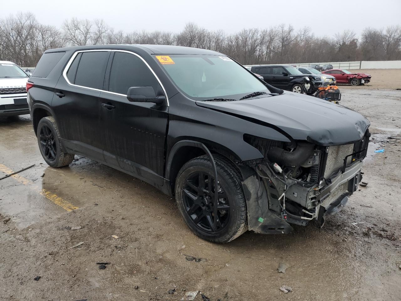 2021 Chevrolet Traverse VIN 1GNERFKW8MJ122290 Copart auction photo, front end / rear end damage thumbnail 4