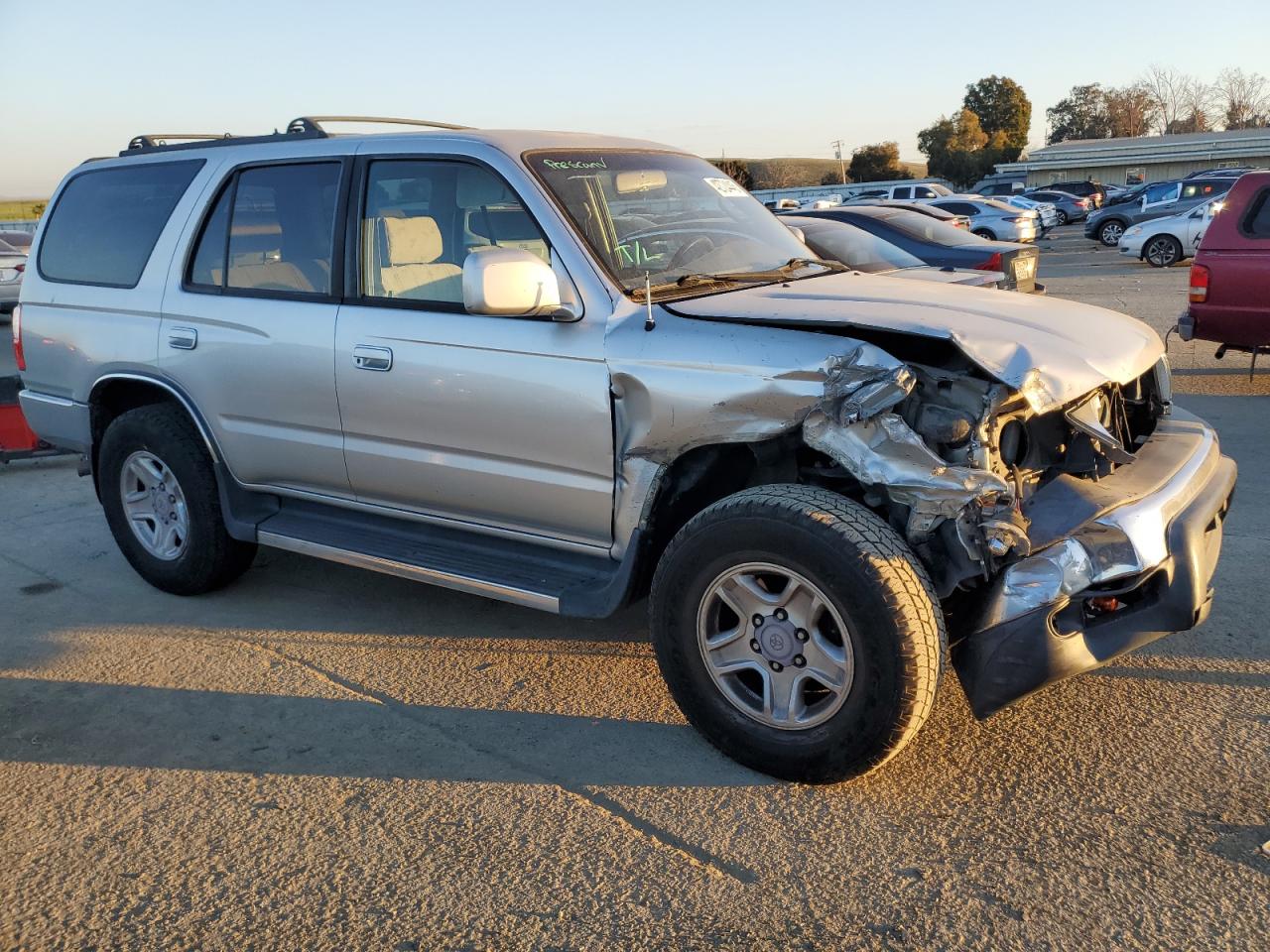 2001 Toyota 4Runner VIN JT3HN86R110354480 Copart auction photo, front end damage thumbnail 4