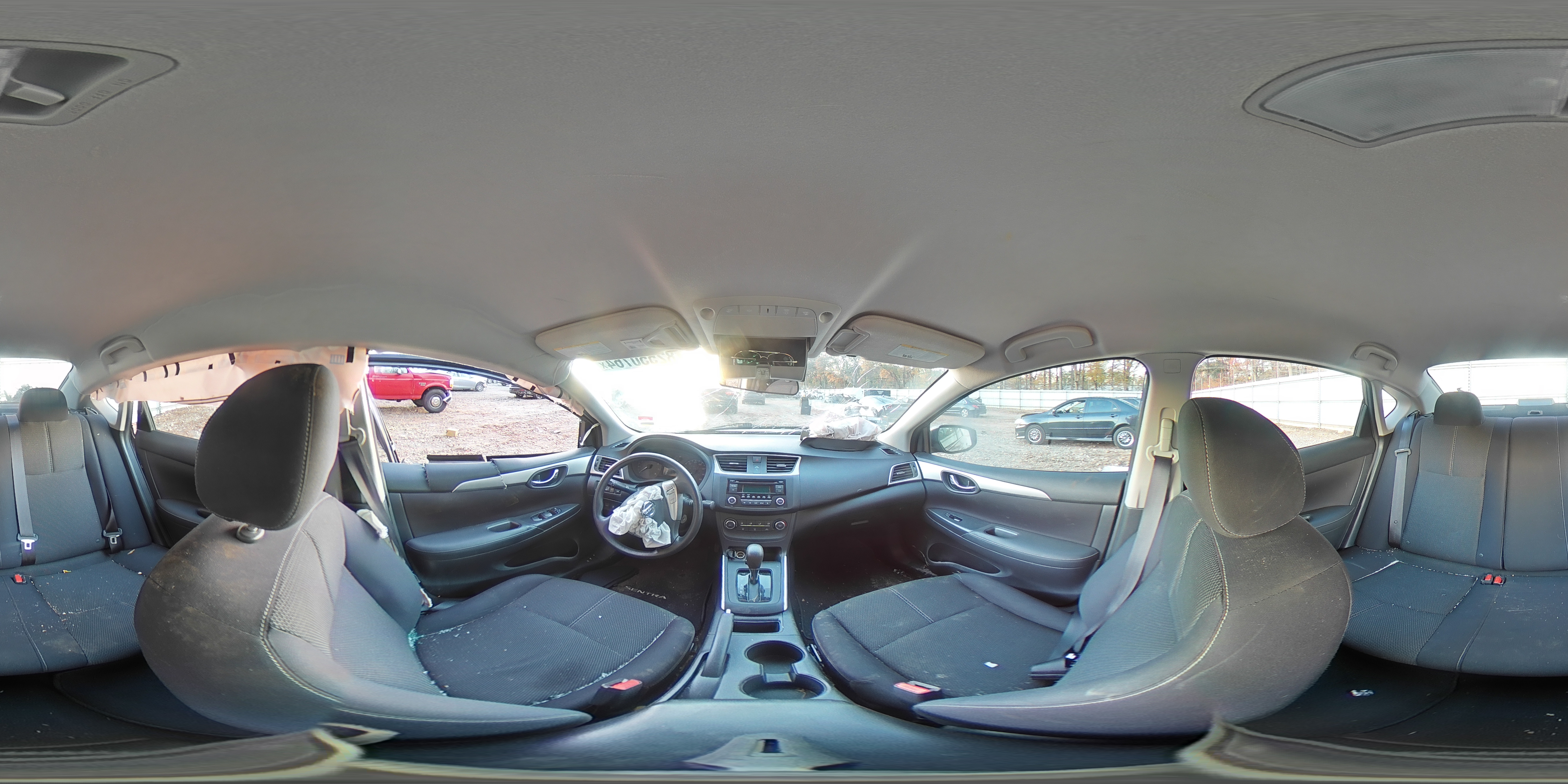 2017 Nissan Sentra VIN 3N1AB7AP2HY234177 Copart auction photo, side / front end damage thumbnail 13