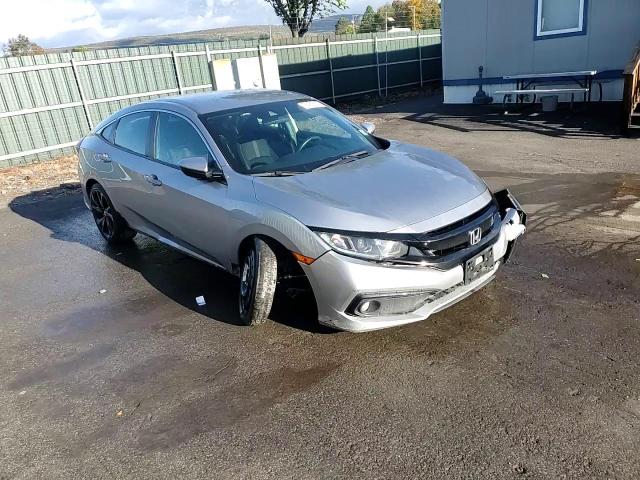 2019 Honda Civic VIN 2HGFC2F85KH516221 Copart auction photo, front end damage thumbnail 14