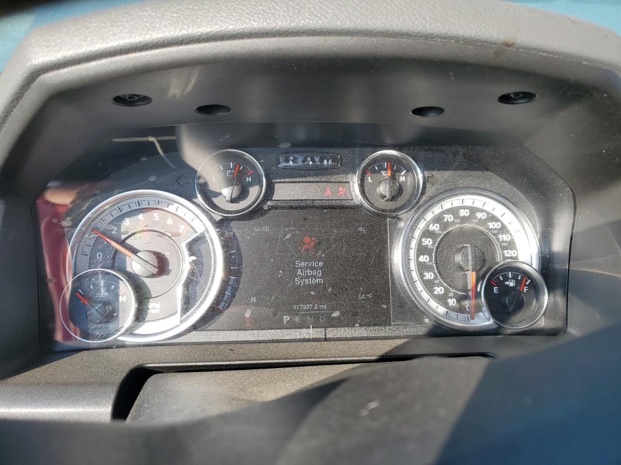 2019 RAM 1500 VIN 1C6RR7LTXKS735479 Copart auction photo, front end / side damage thumbnail 9