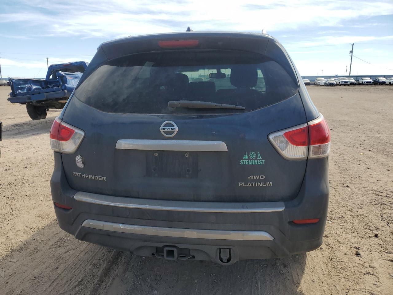 2014 Nissan Pathfinder VIN 5N1AR2MM7EC646270 Copart auction photo, front end damage thumbnail 6