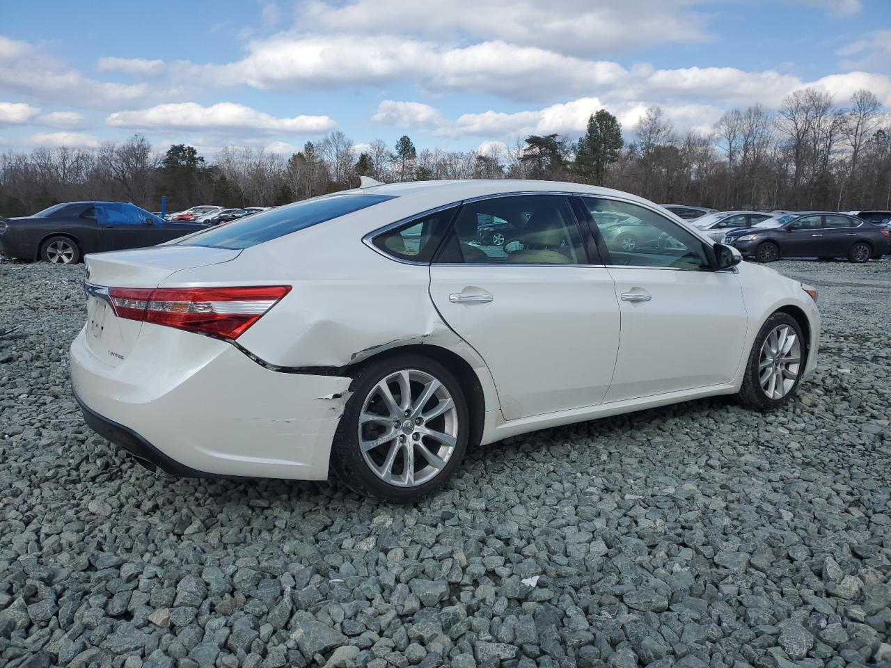 2013 Toyota Avalon VIN 4T1BK1EB1DU006516 Copart auction photo, rear end damage thumbnail 3