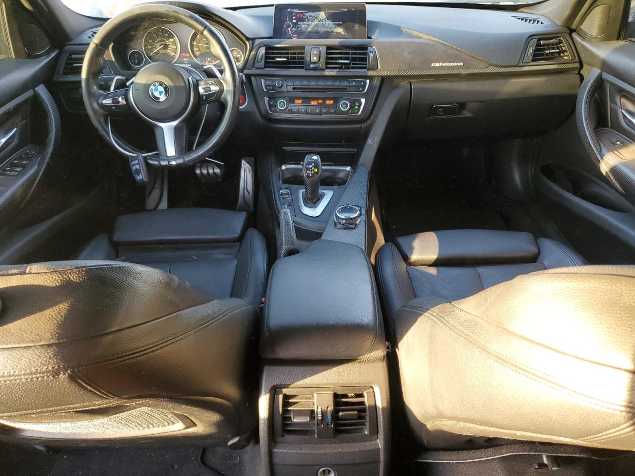 2014 BMW 3er VIN WBA3A9C55EF477935 Copart auction photo, all over damage thumbnail 8