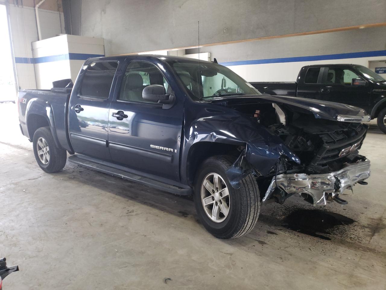 2008 GMC Sierra VIN 2GTEK13M781243227 Copart auction photo, front end damage thumbnail 4
