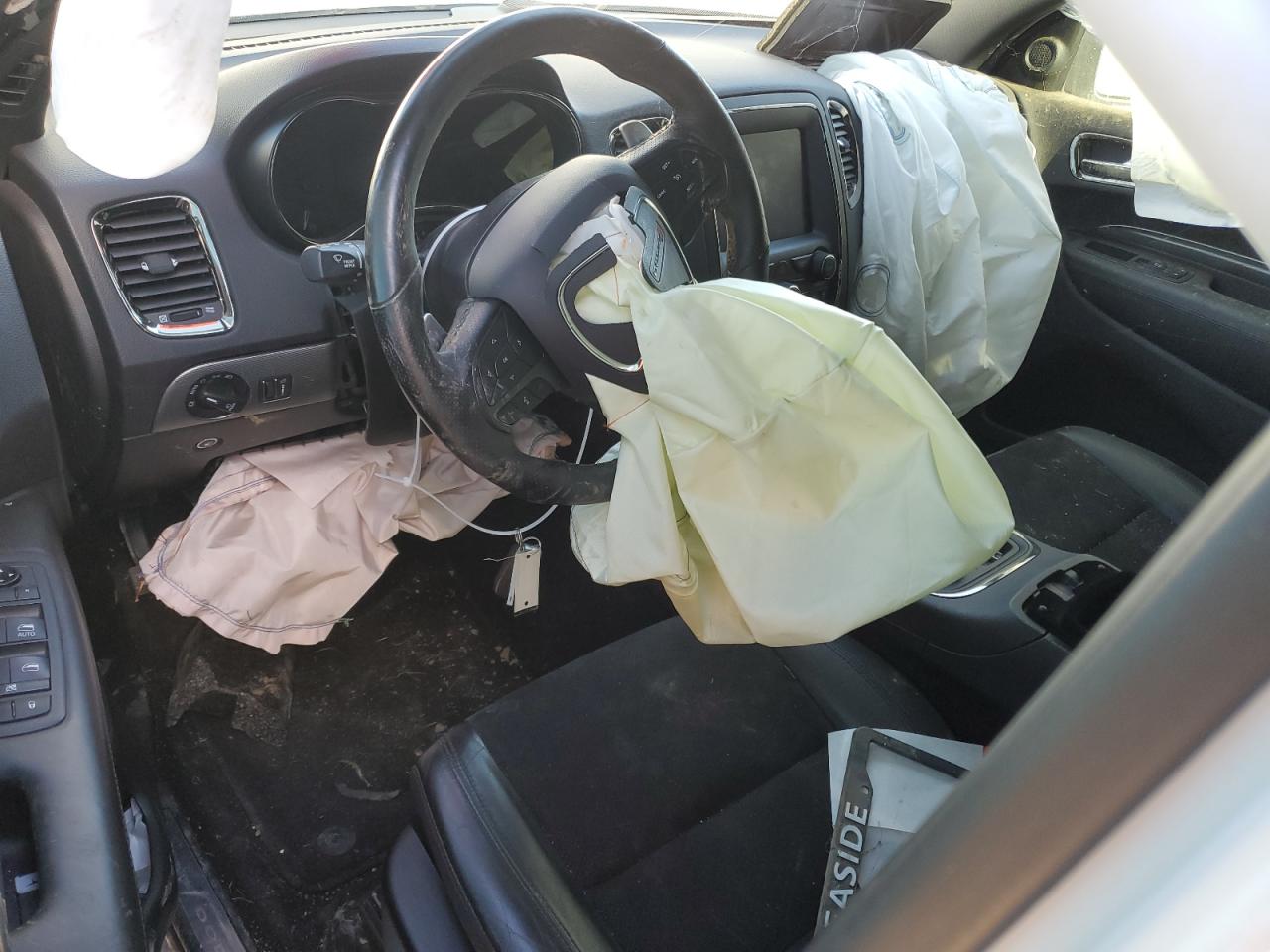 2019 Dodge Durango VIN 1C4SDJCT8KC756122 Copart auction photo, all over damage thumbnail 8