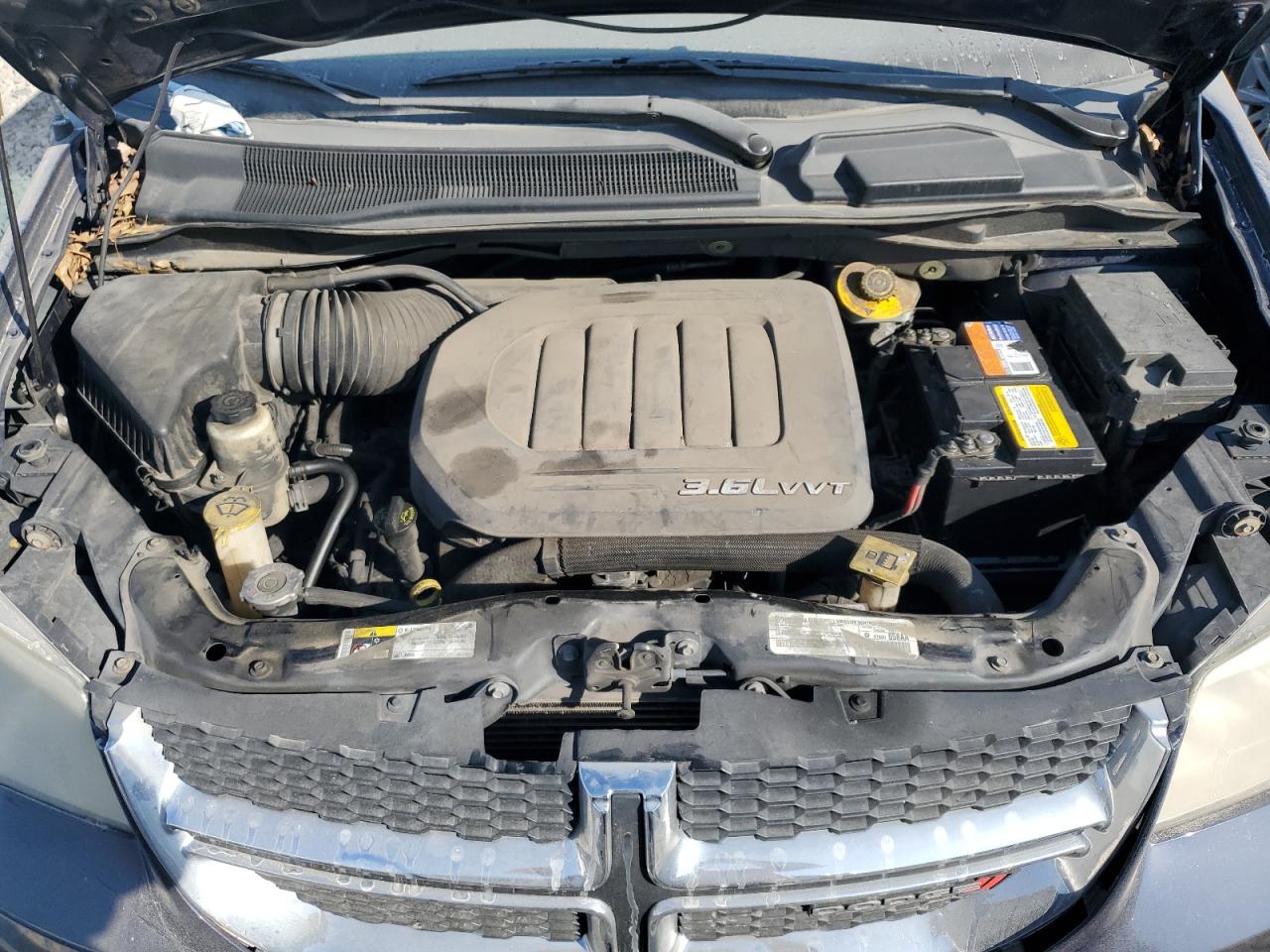 2014 Dodge Caravan VIN 2C4RDGCG5ER209289 Copart auction photo, hail damage thumbnail 12