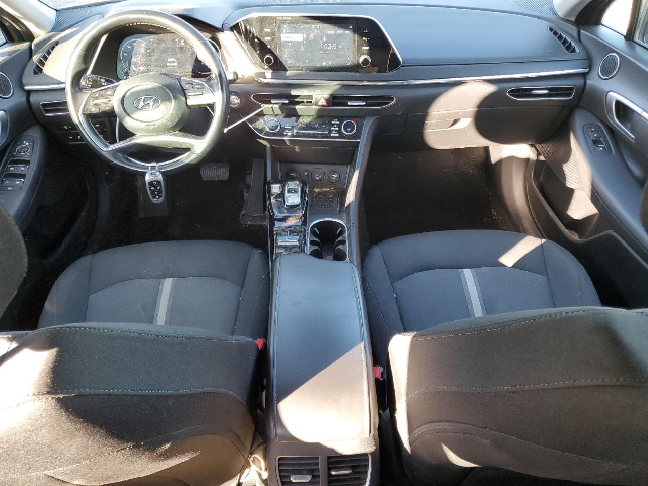 2021 Hyundai Sonata VIN 5NPEF4JA8MH084399 Copart auction photo, front end damage thumbnail 8