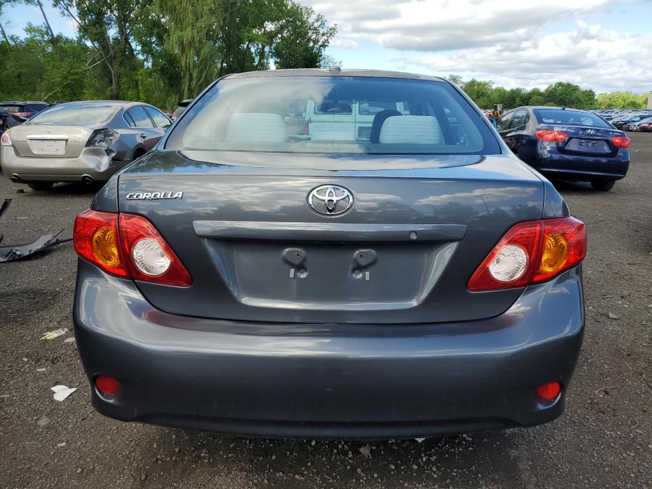 2010 Toyota Corolla VIN 2T1BU4EEXAC268375 Copart auction photo, front end / minor dent/scratches damage thumbnail 6