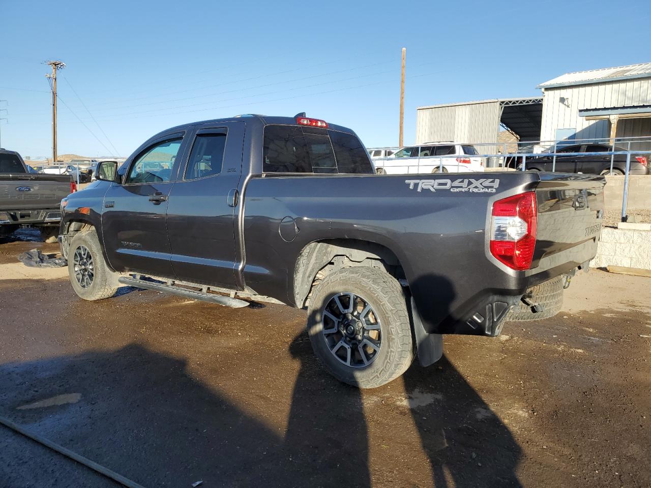 2021 Toyota Tundra VIN 5TFUY5F15MX038666 Copart auction photo, rear end damage thumbnail 2