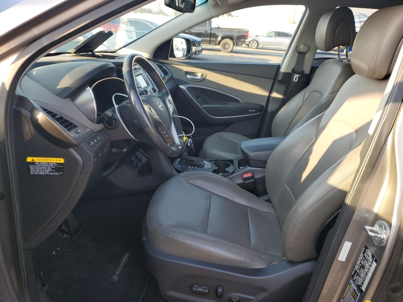 2015 Hyundai Santa Fe VIN 5XYZUDLA3FG286792 Copart auction photo, side / minor dent/scratches damage thumbnail 7