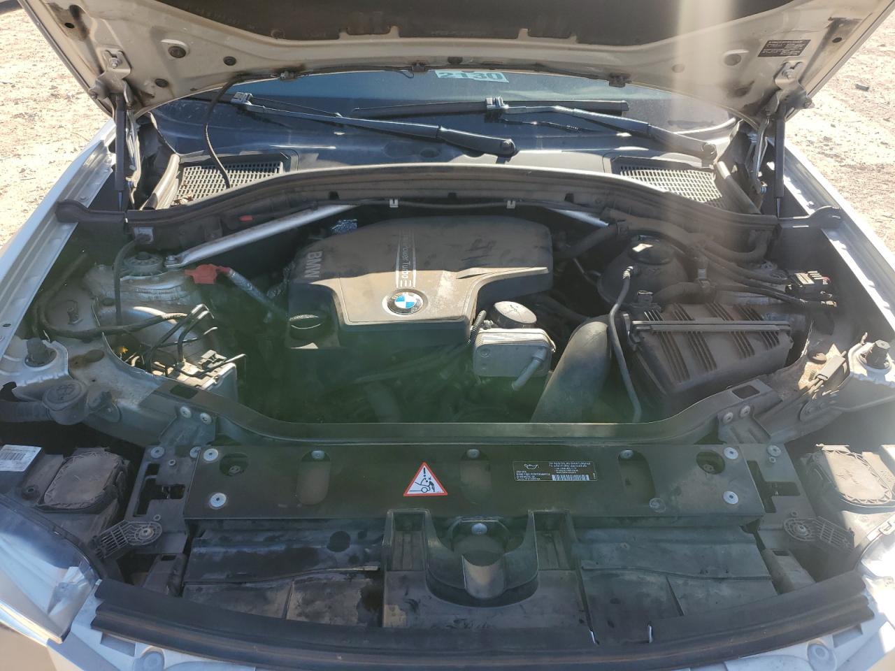 2013 BMW X3 VIN 5UXWX9C52D0A30495 Copart auction photo, mechanical / minor dent/scratches damage thumbnail 12