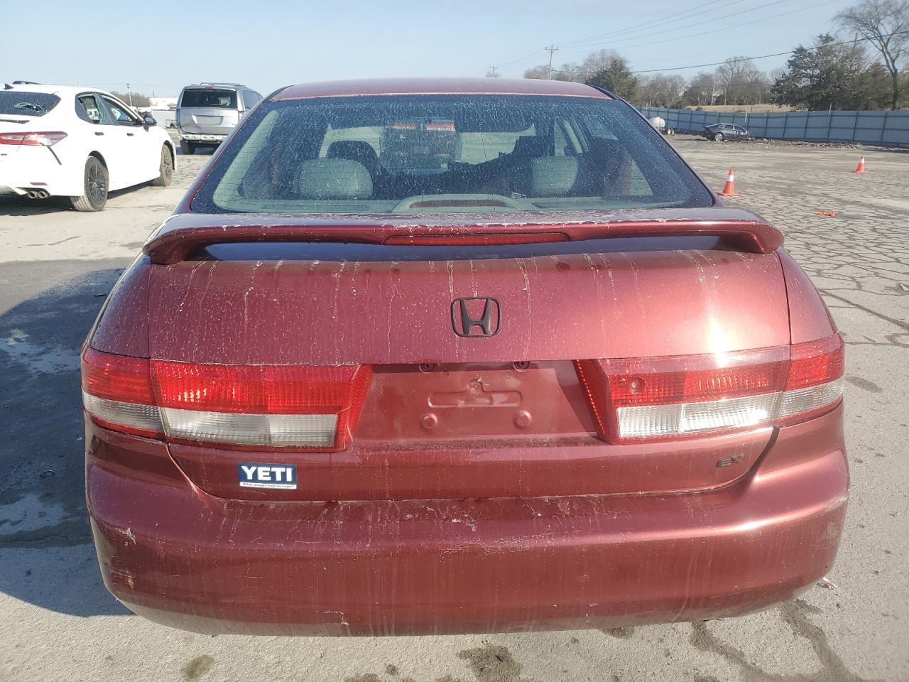 2003 Honda Accord VIN 1HGCM56633A007101 Copart auction photo, front end damage thumbnail 6
