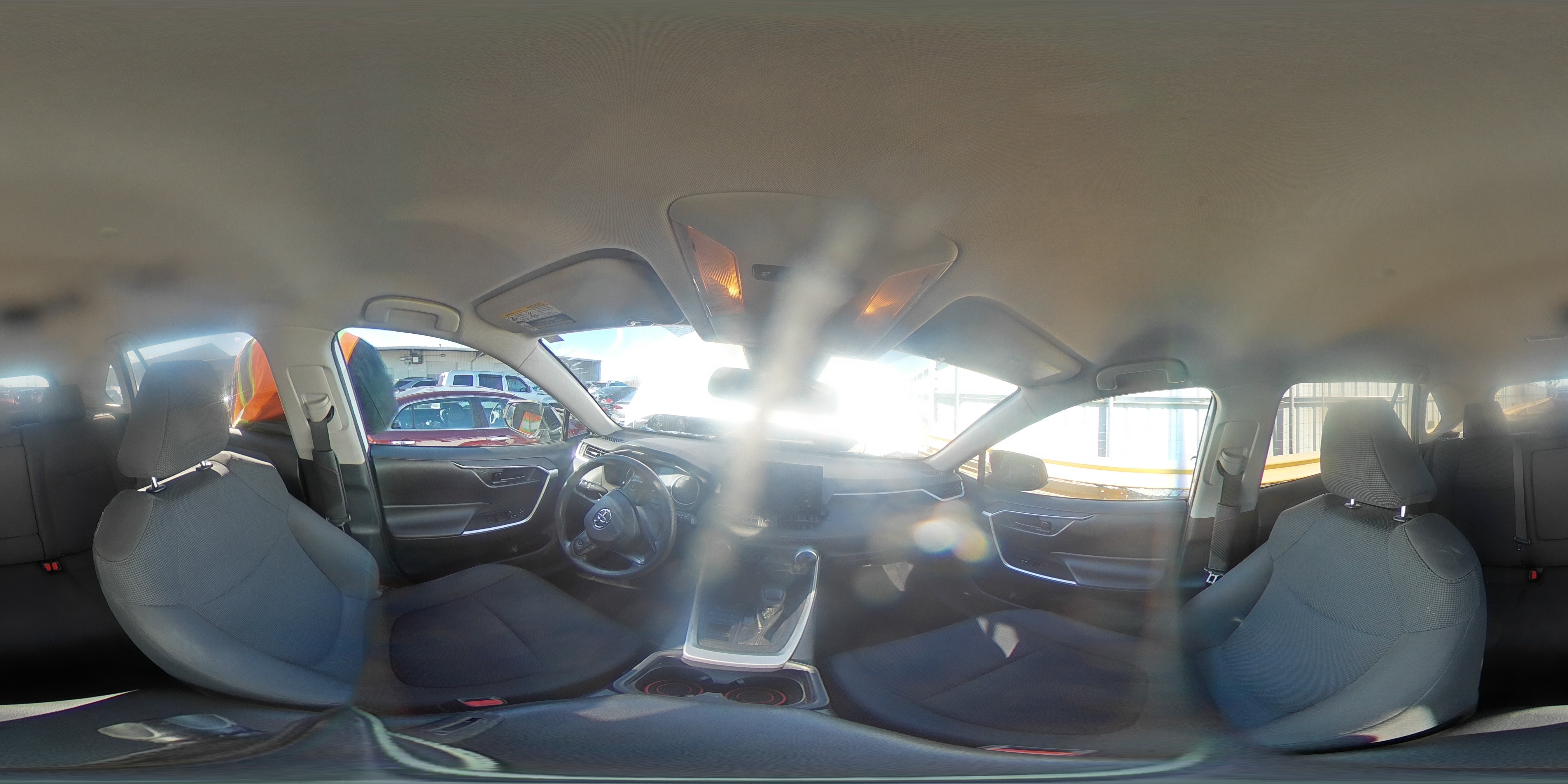 2019 Toyota RAV 4 VIN 2T3F1RFV3KW019686 Copart auction photo, side / front end damage thumbnail 13