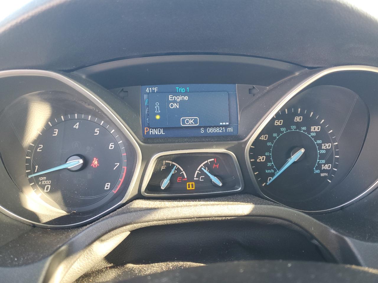 2014 Ford Focus VIN 1FADP3F28EL299000 Copart auction photo, rear end / minor dent/scratches damage thumbnail 9