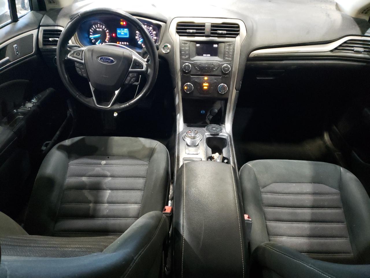 2017 Ford Fusion VIN 3FA6P0G75HR417057 Copart auction photo, front end / hail damage thumbnail 8