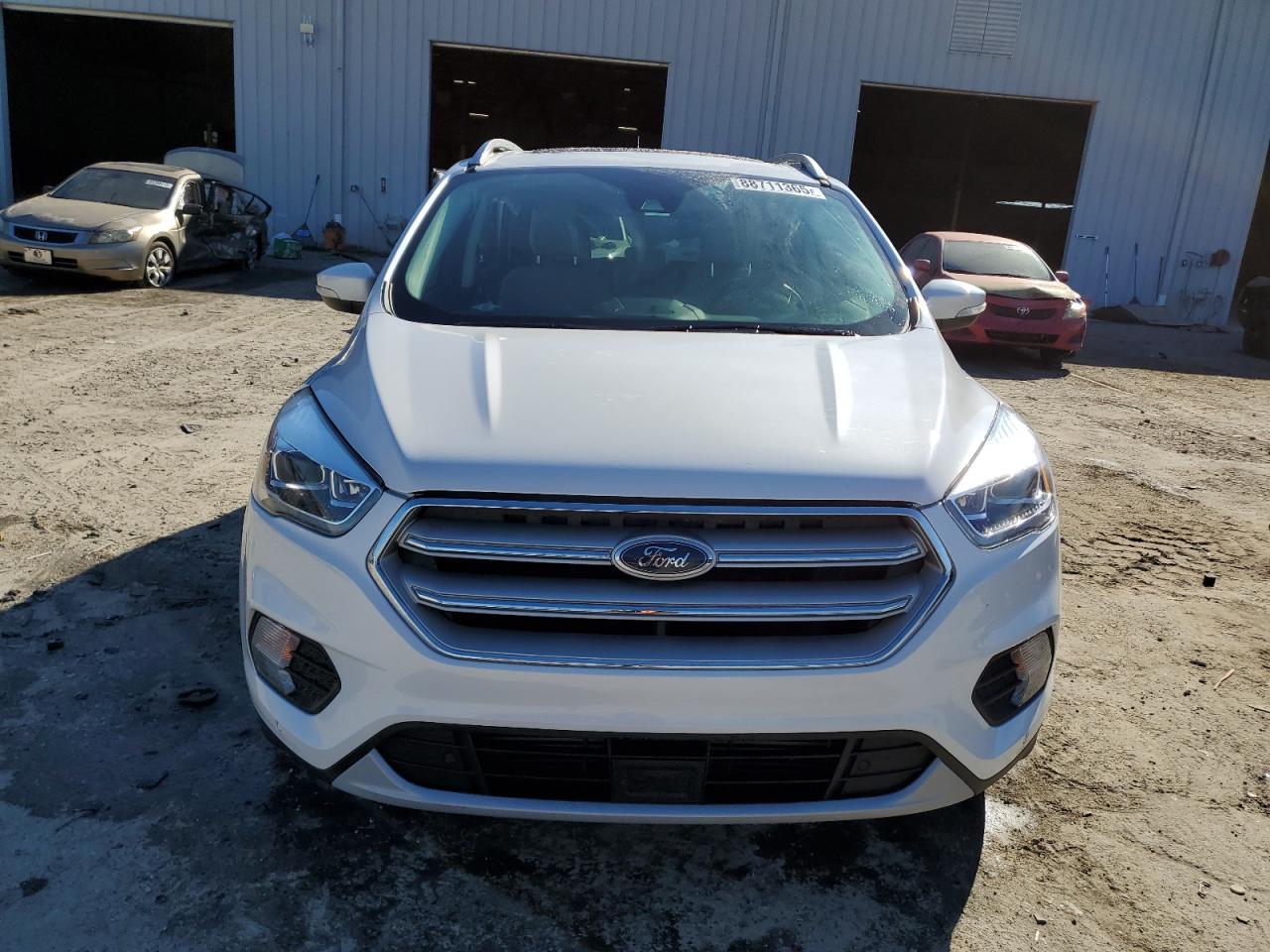 2019 Ford Escape VIN 1FMCU0J94KUA50566 Copart auction photo, side damage thumbnail 5
