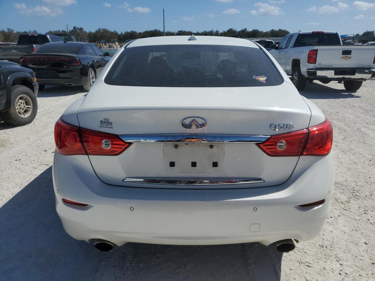2017 Infiniti Q50 VIN JN1EV7AP9HM731920 Copart auction photo, water/flood damage thumbnail 6