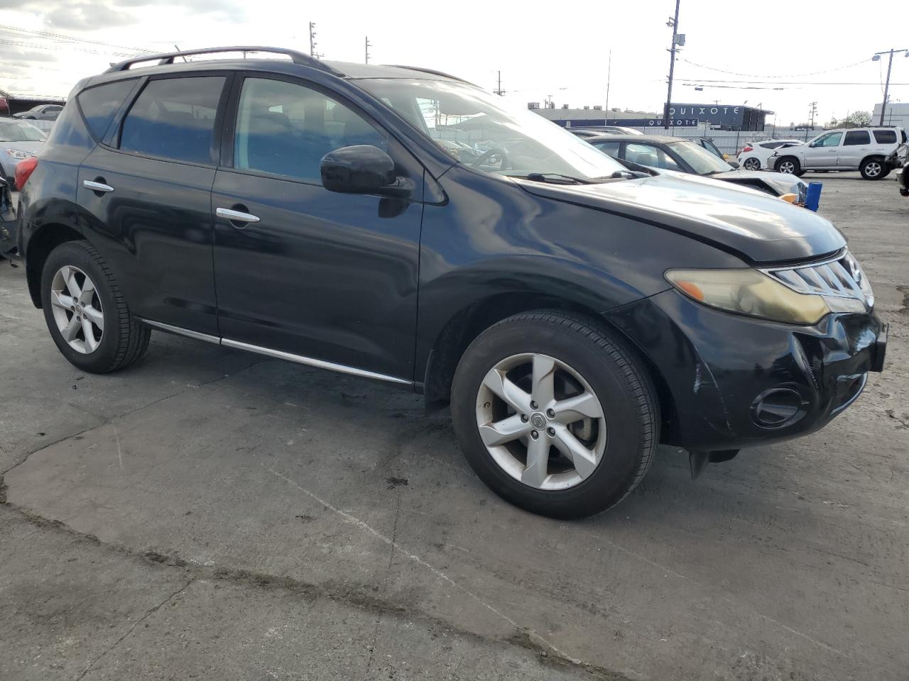 2009 Nissan Murano VIN JN8AZ18U39W030101 Copart auction photo, burn damage thumbnail 4