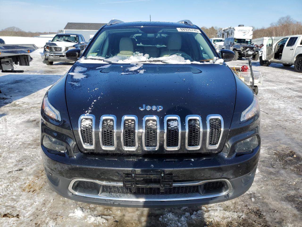 2016 Jeep Grand Cherokee VIN 1C4PJMDB1GW294644 Copart auction photo, side / rear end damage thumbnail 5