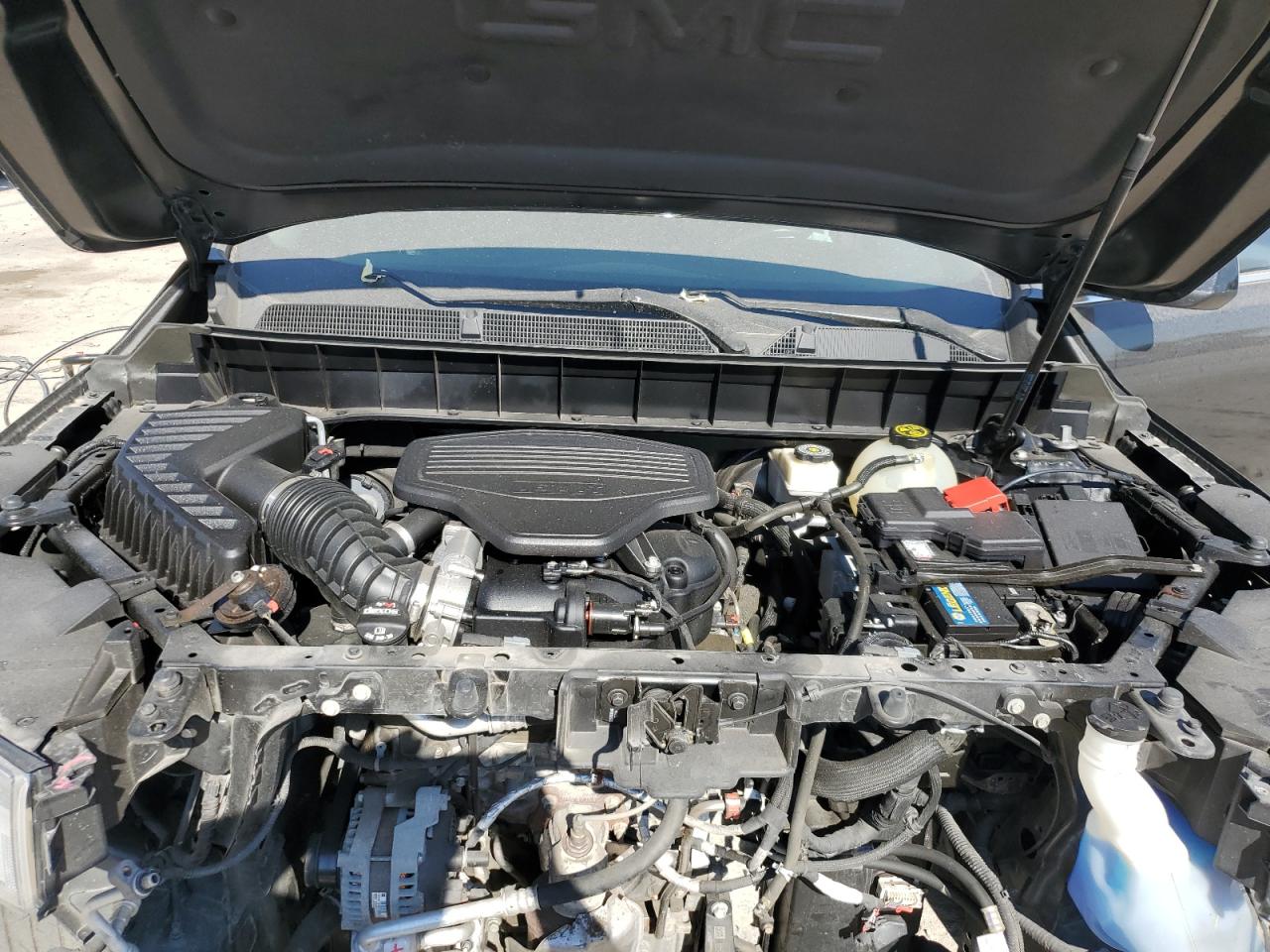 2017 GMC Acadia VIN 1GKKNPLS9HZ164052 Copart auction photo, front end damage thumbnail 12