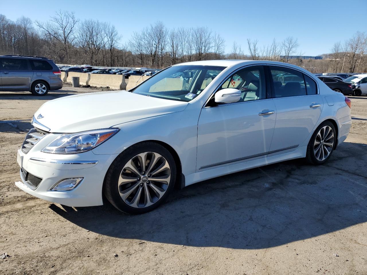2013 Hyundai Genesis VIN KMHGC4DH3DU221373